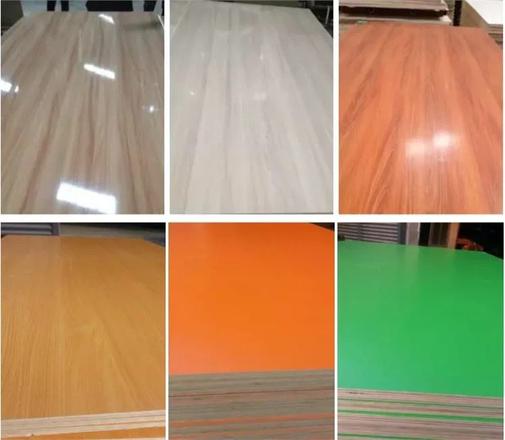 18MM High Gloss MDF Board With Marble Texture For Cabinet Doors