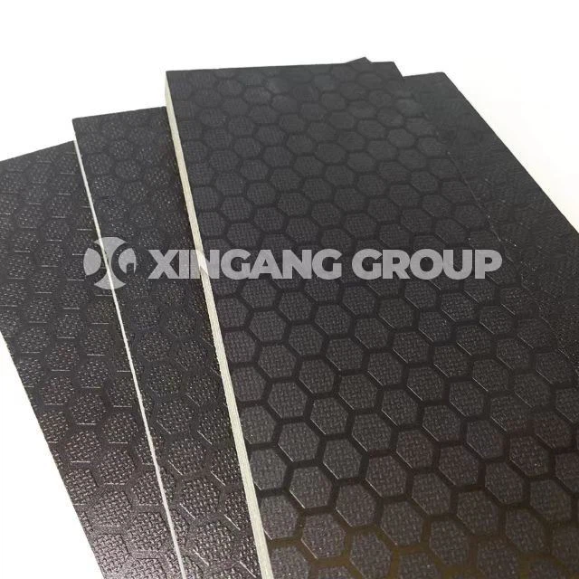 High Grade Anti Slip Wiremesh Film Faced Plywood Flooring/ Truck Floor Plywood Dance Stage