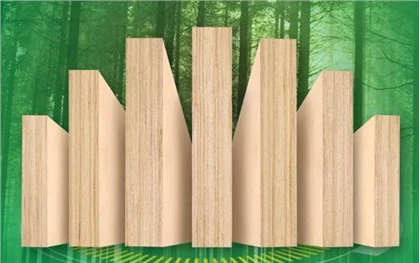 Избелени строителни греди Lvl/lvb шперплат за производство на мебели